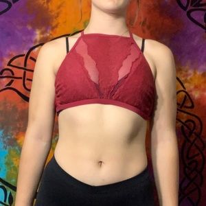 Lace/Mesh Bikini top